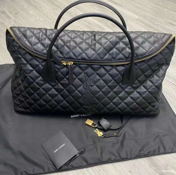 Repladies REP LEATHER QUILTED TRAVEL GIANT IN YSL ES BAG 0711